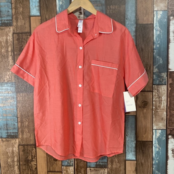 Stars above Lyocell button down pj top - Picture 13 of 16